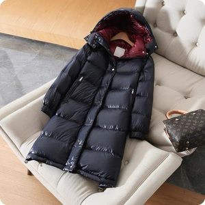 Long down jacket
